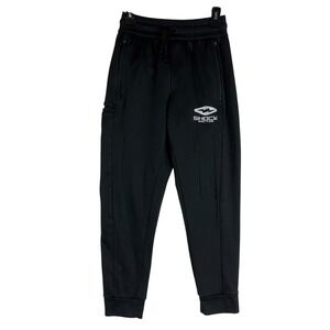 Shock Doctor Pants Mens Medium Black Jogger Elastic Waist Zip Pockets Athletic